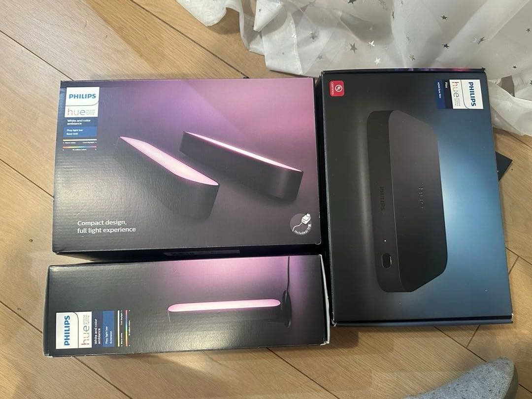 フィリップスPhilips Hue Sync Box&Hue Playライトバー