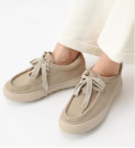 AP STUDIO　Wander etc. スエードモカシン　ベージュ38サイズ