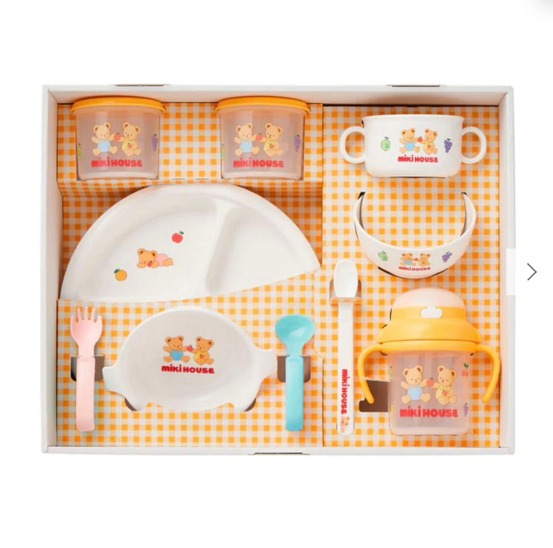 【新品未使用未開封】TABLEWARE SET ミキハウス テーブルウェアセット