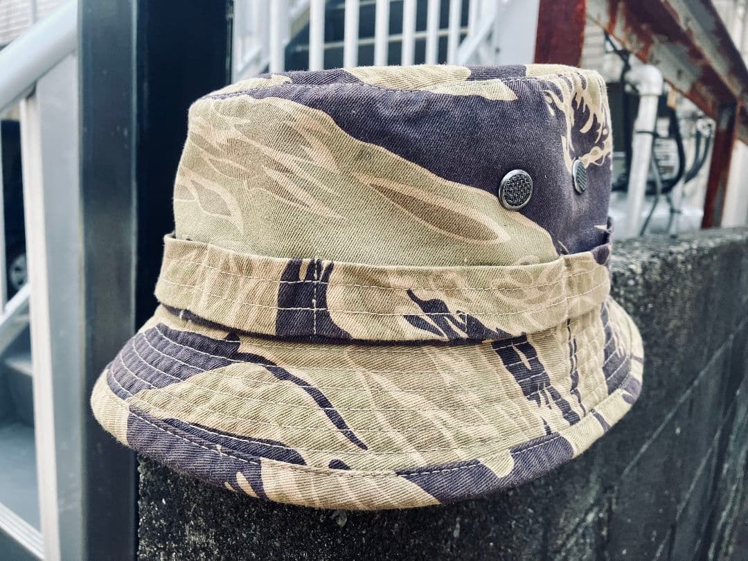 リアルマッコイズ ゴールドタイガー迷彩ハット