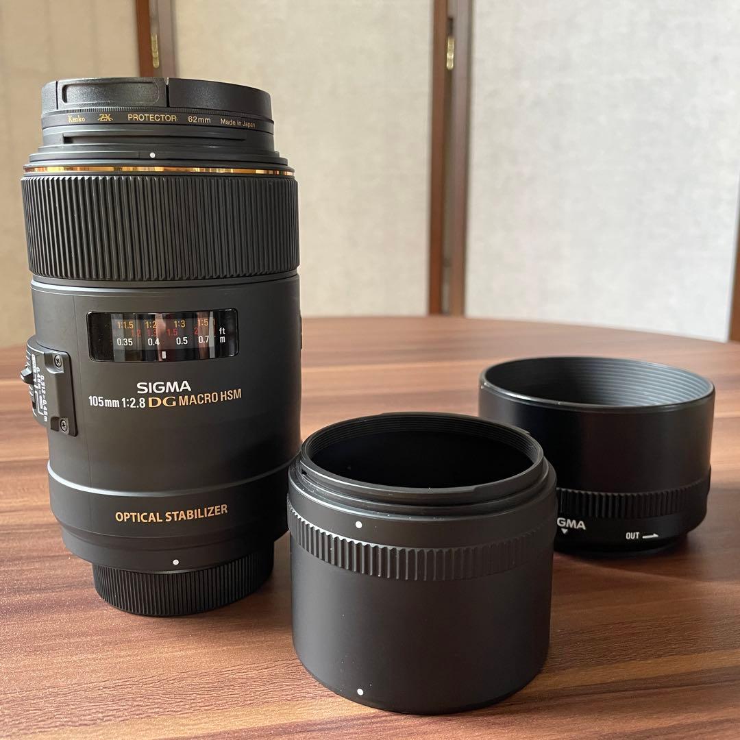 SIGMA 105mm 単焦点 マクロ ニコン