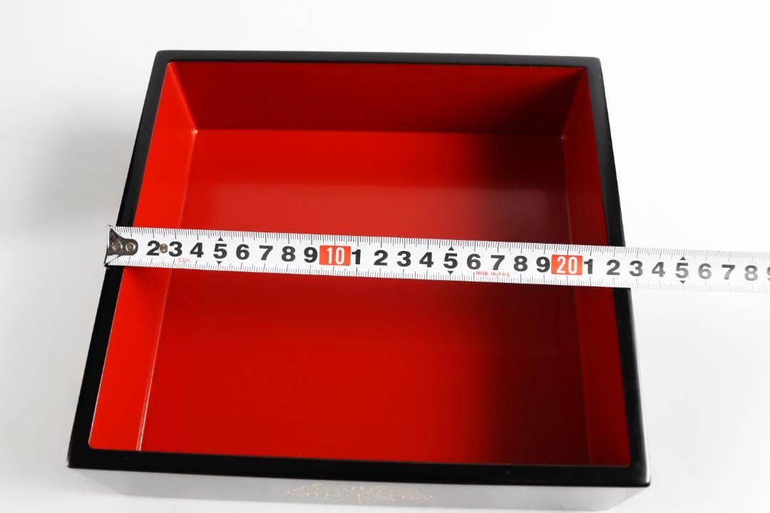 輪島塗 重箱 御重 蔦家紋 蒔絵 木製漆器 木箱