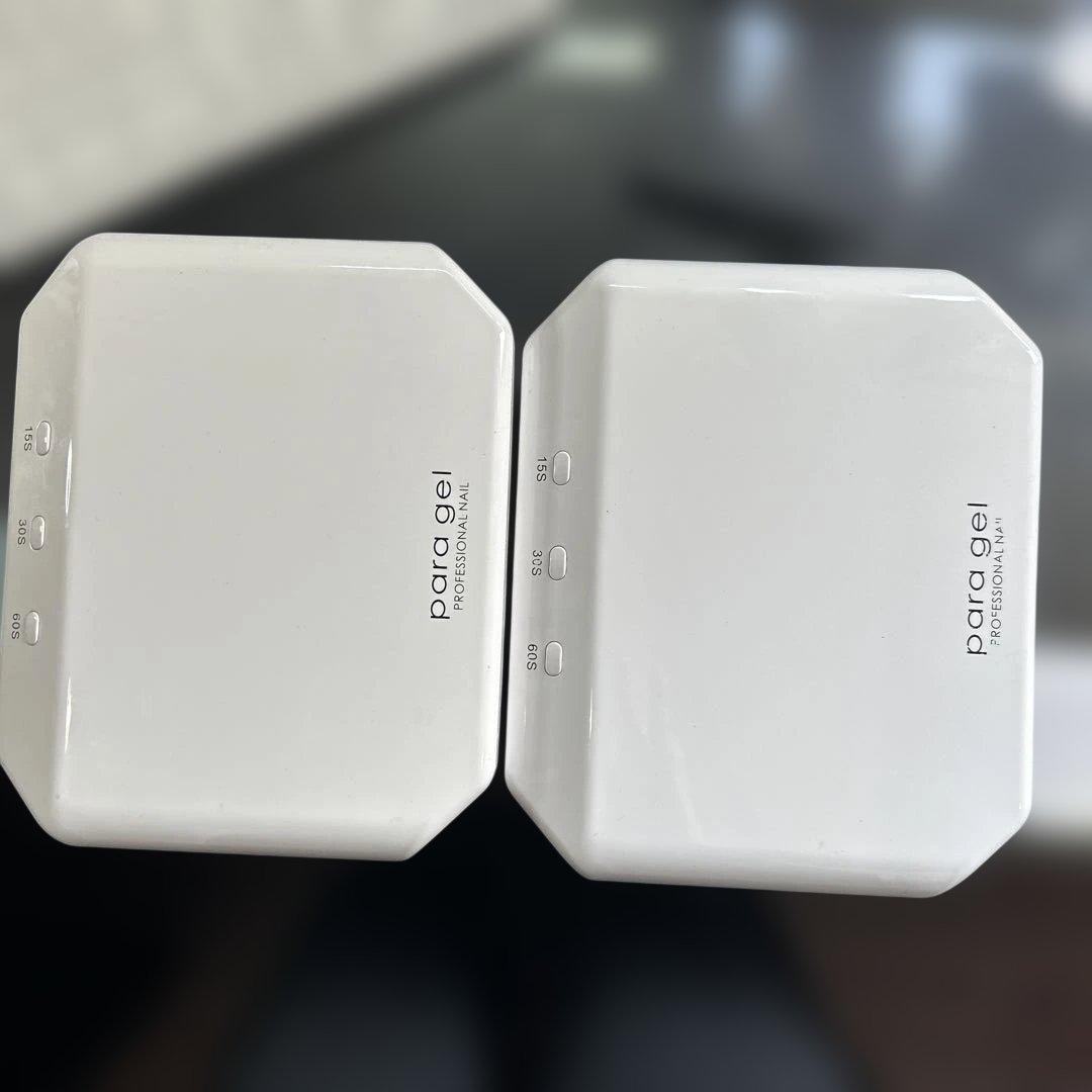 para gel UV/LEDネイルライト　2台セット