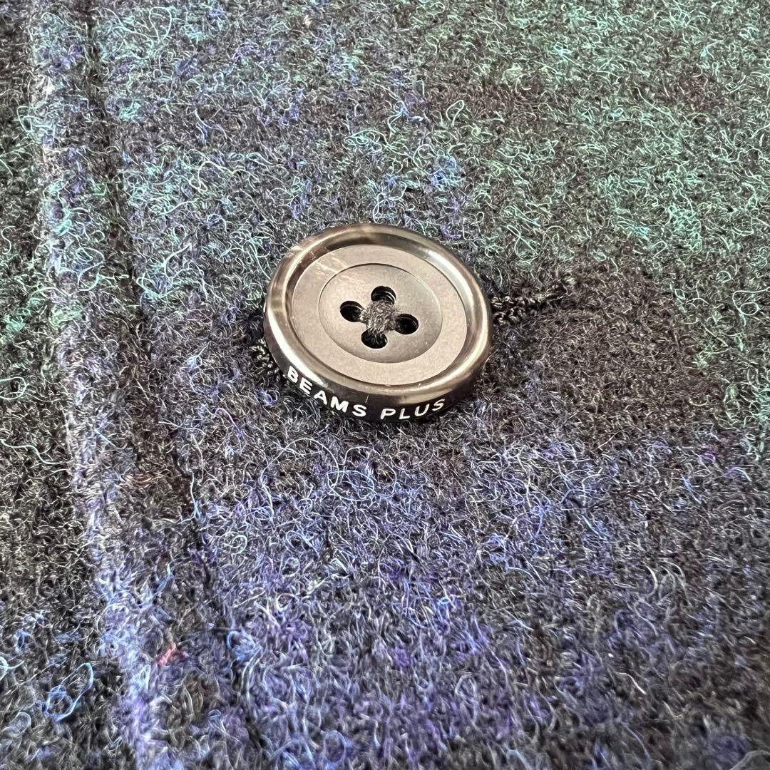 ビームスプラス　ブラックウォッチ　ツイードジャケット　Mサイズ