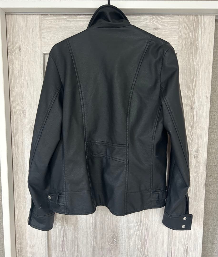 ZARA ファー付きモッズコート Lサイズ ライダース　ニット　セット売り