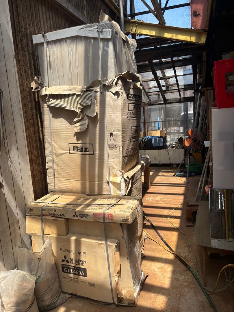 三菱電機 エコキュートSRT-W465 フルオートリモコン・脚部カバーセット