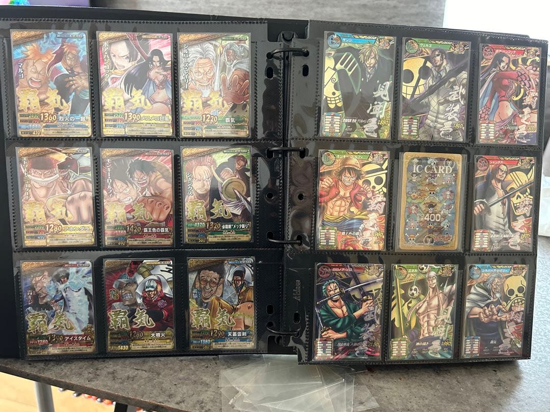 ワンピーベリーマッチIC、W 新旧覇気レアフルコンプ　希少　廃盤　絶版