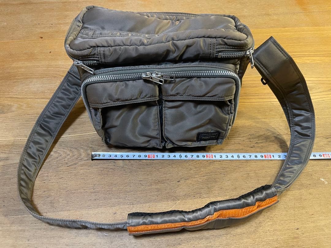 ポーター　タンカー シルバー　カメラ　ショルダーバッグ