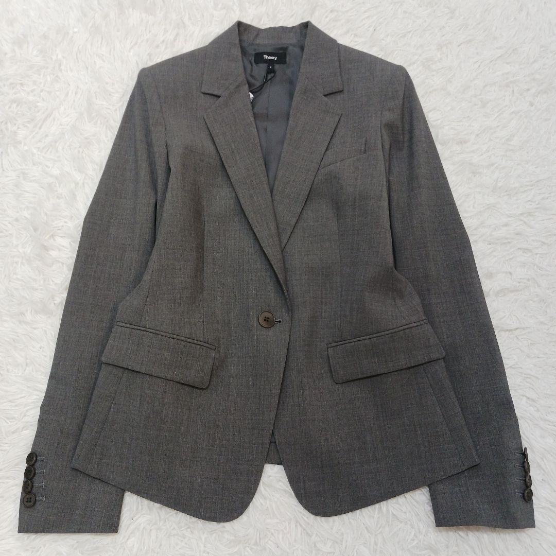 ✨新品タグ付✨2024✨Theory　GABE テーラードジャケット　グレー　2