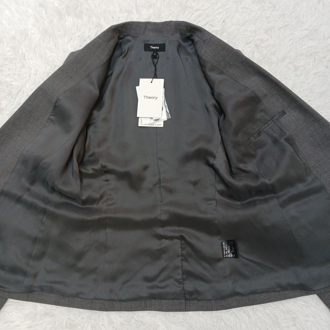 ✨新品タグ付✨2024✨Theory　GABE テーラードジャケット　グレー　2