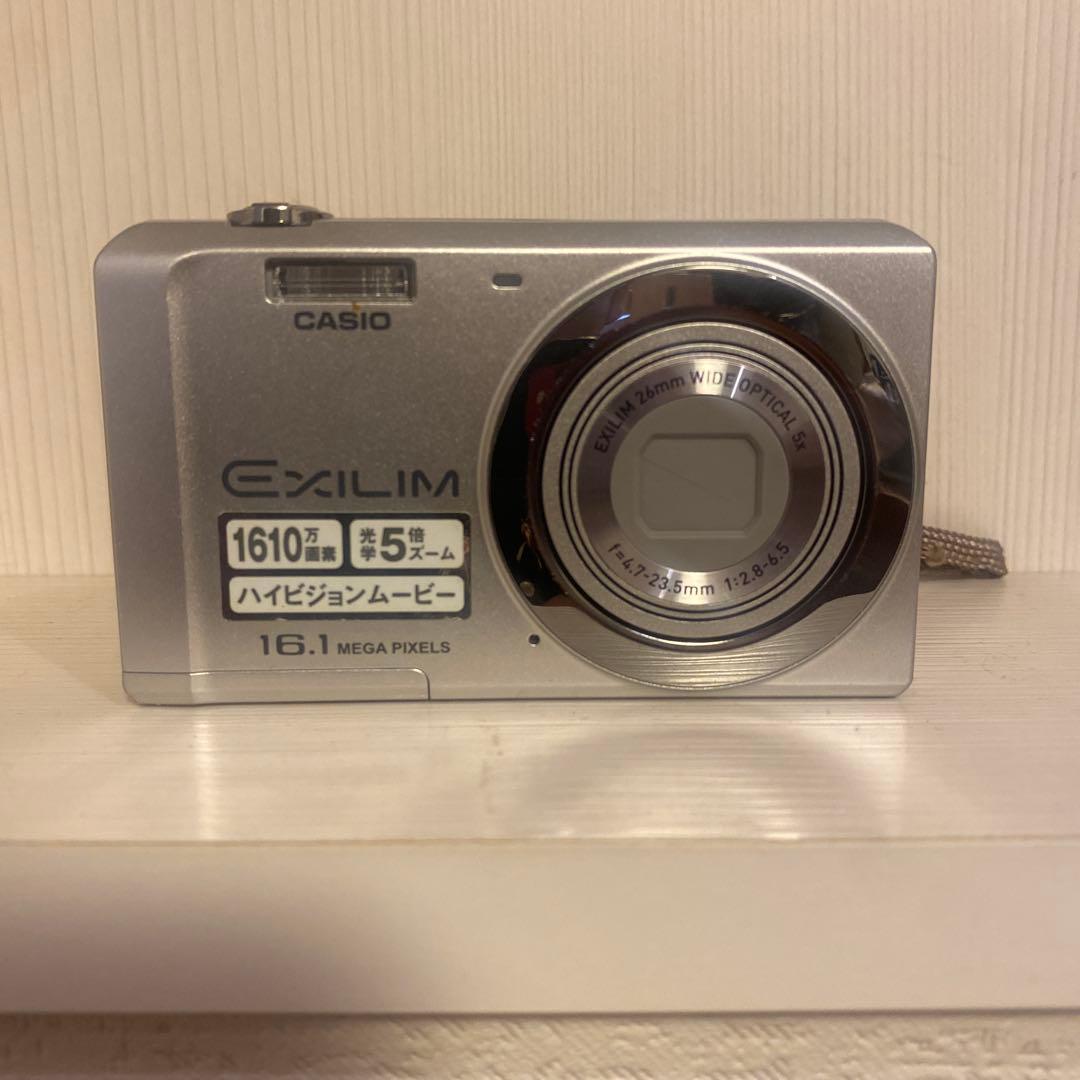 CASIO EXILIM ex-zs6 コンパクトデジタルカメラ シルバー