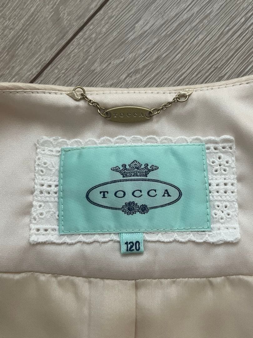 TOCCA トッカ　120 ワンピース　ジャケット 入学式 セレモニー