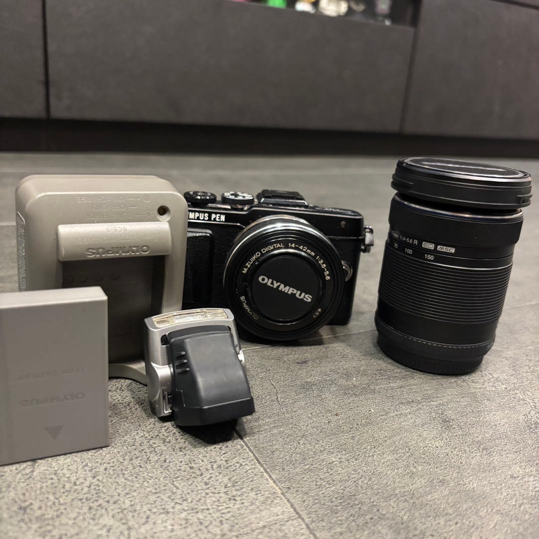 【2レンズ付】OLYMPUS PEN Lite E-PL7 ミラーレス一眼