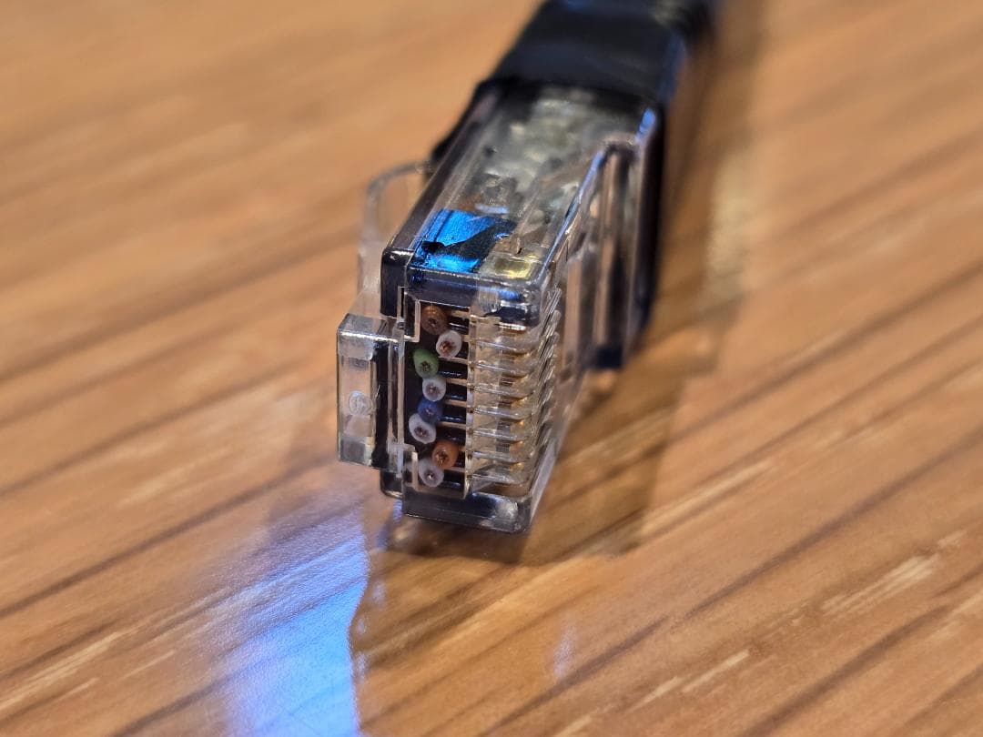 サエク SAEC SLA-500 LANケーブル 4.0m 中古美品