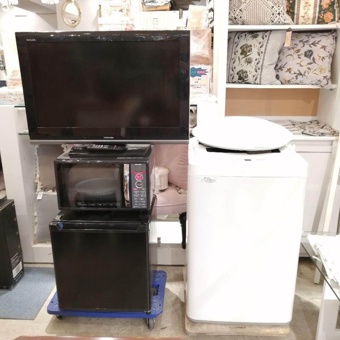i♡ 大特価 新生活応援！ 家電製品５点セット 洗濯機 冷蔵庫 電子レンジ TV