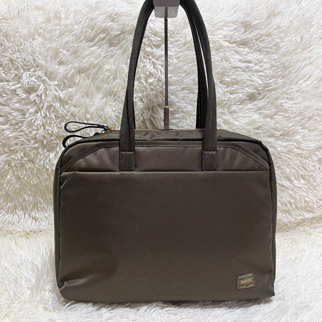 【極美品】ポーターガール シア ブリーフトートバッグ