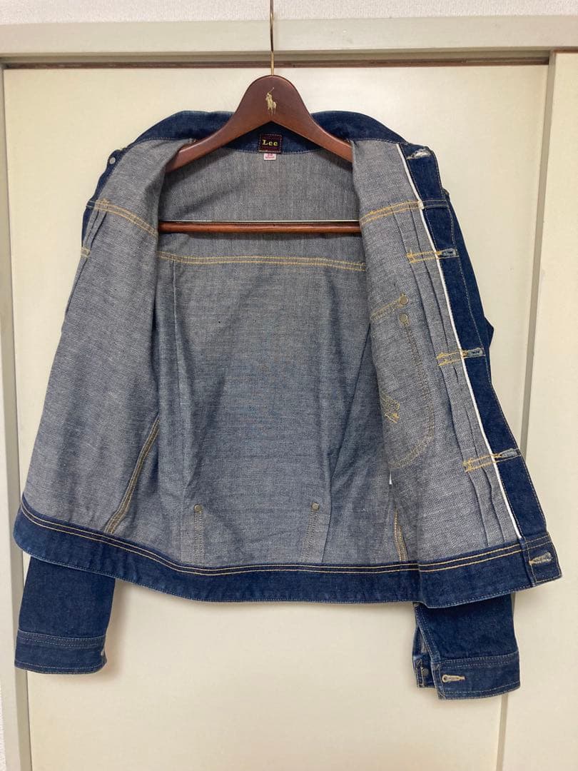 Lee デニムジャケット サイズ38 インディゴ LOT1012