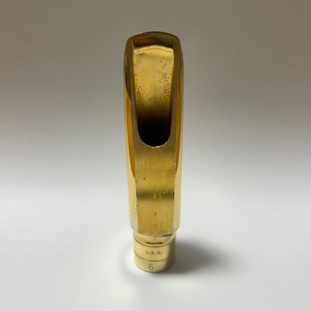 テナーサックスマウスピース　オットーリンク　メタルNYモデル　6番