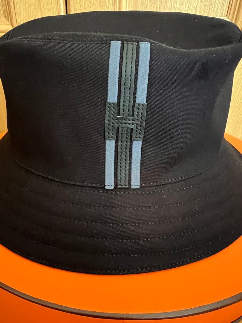 ゆん　新品 エルメス Hermès ハット 帽子 保存袋、箱付き