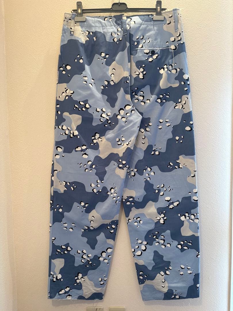 カミエル カモフラ a machine エーマシーン ポーカーズ ブルー ワイド