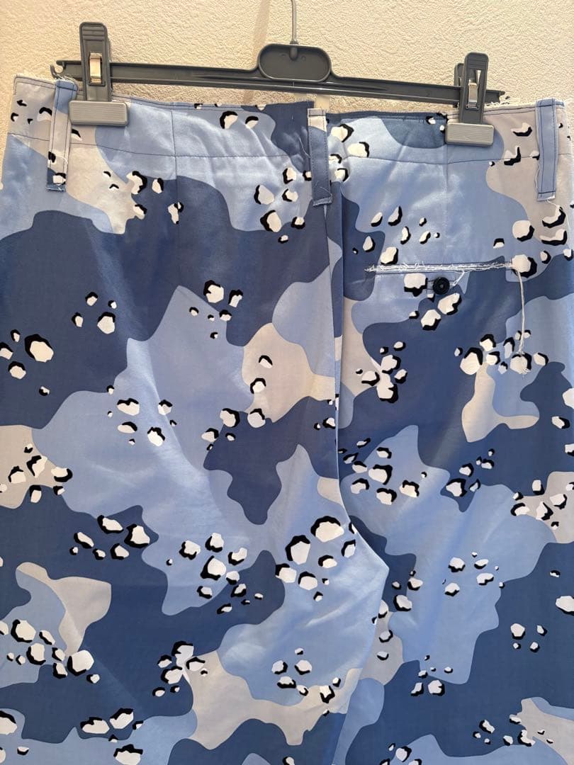 カミエル カモフラ a machine エーマシーン ポーカーズ ブルー ワイド