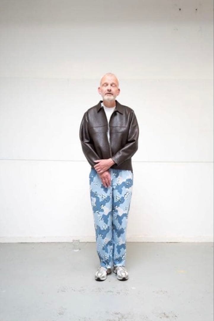 カミエル カモフラ a machine エーマシーン ポーカーズ ブルー ワイド