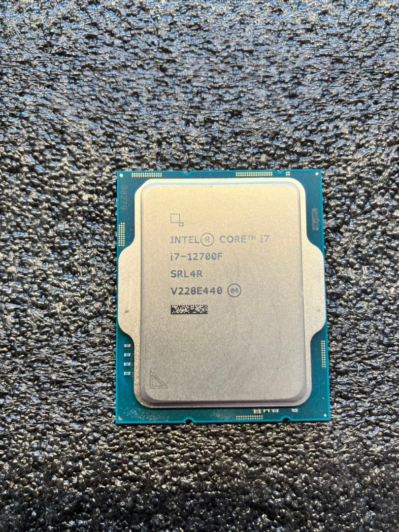 インテル Core i7-12700F bulk 負荷テスト済み