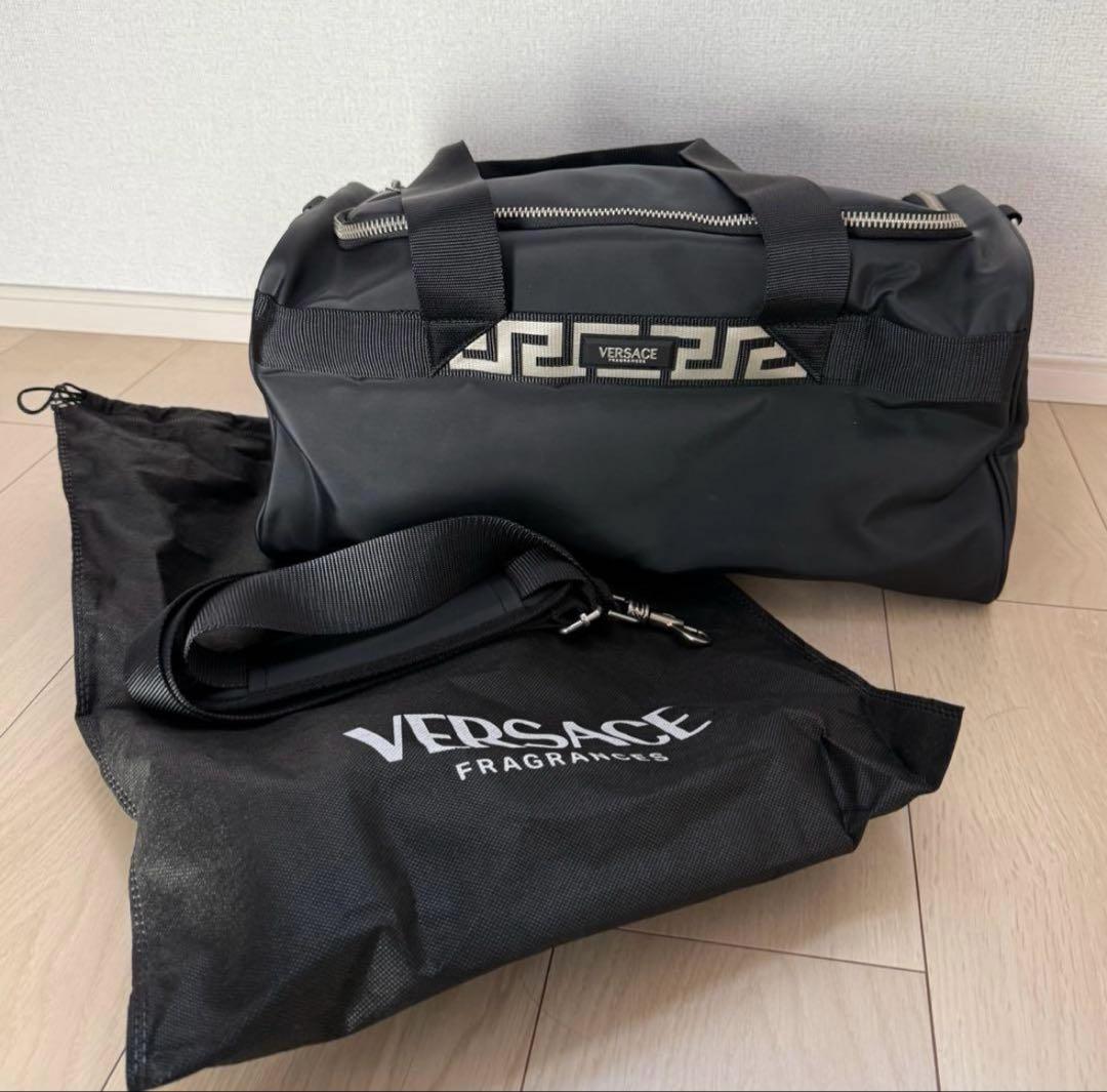 versaceベルサーチェ　ボストンバッグ　トラベルバッグ　ブラック