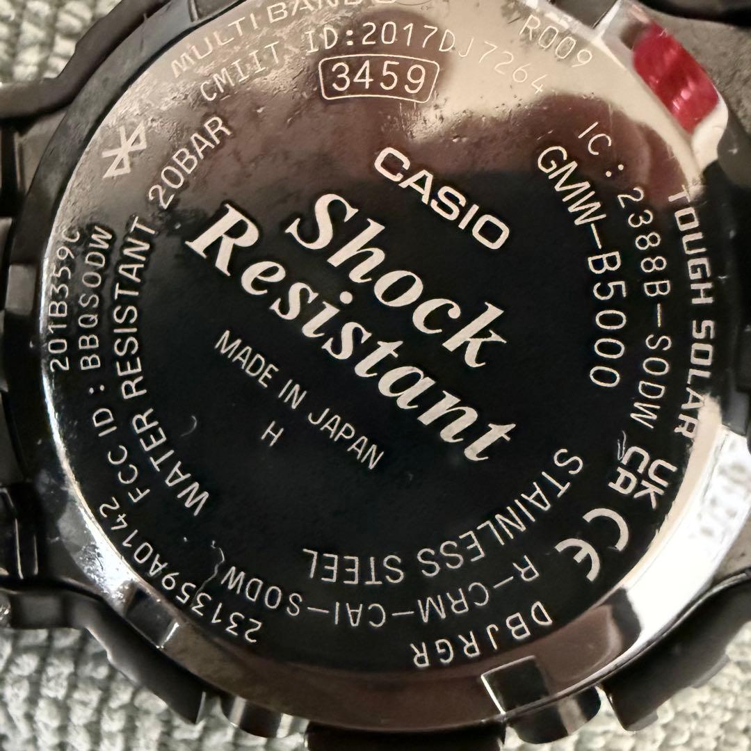 CASIO カシオ G-SHOCK フルメタル　GMW-B5000MB-1JF