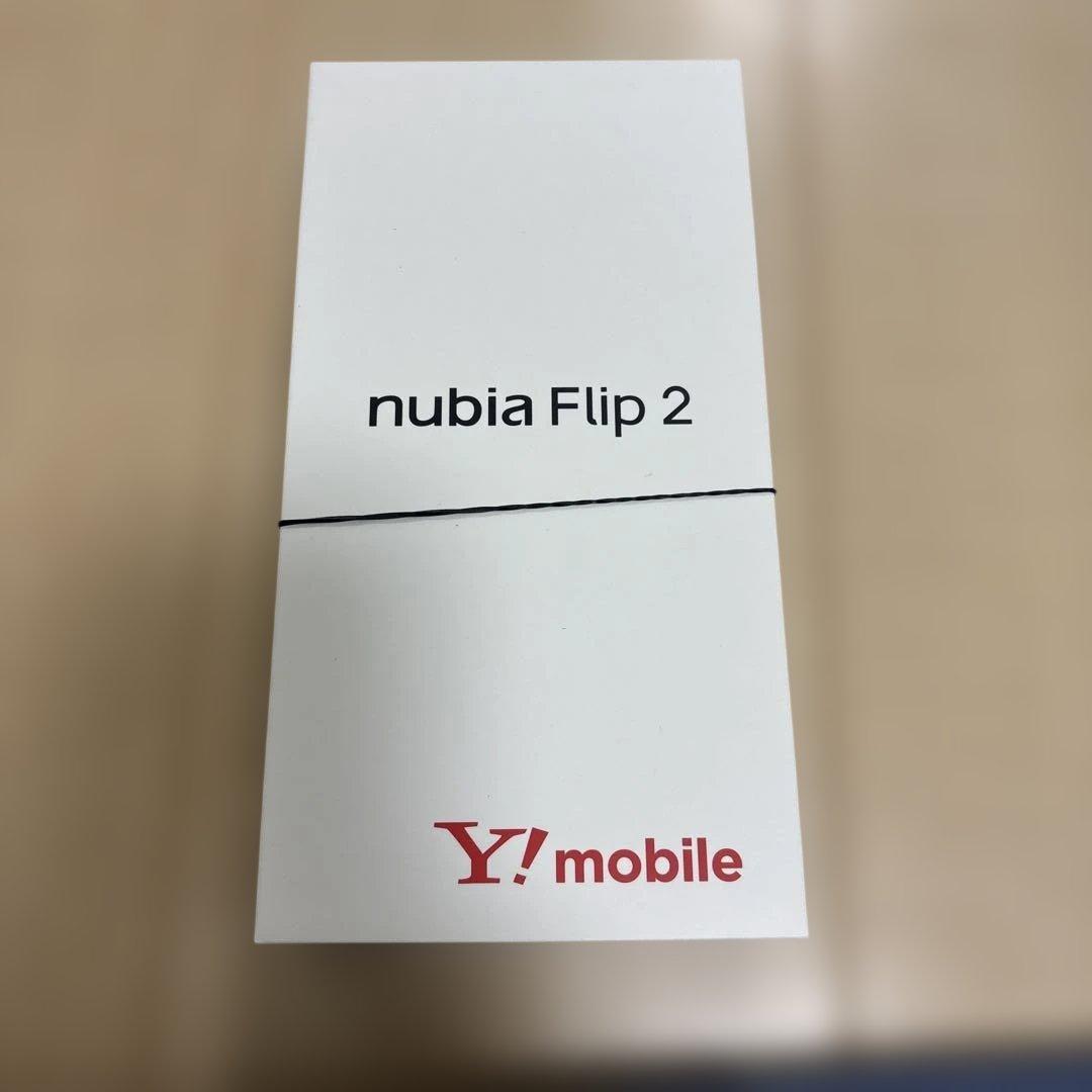 【新品未使用品】nubia Flip 2