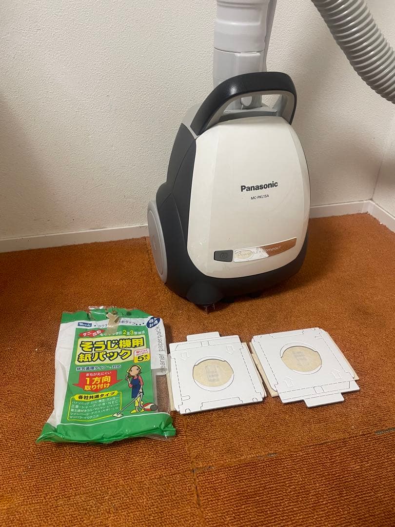パナソニック MC-PKL15A 紙パック式掃除機