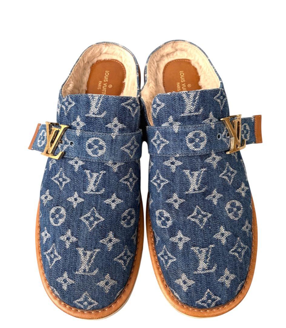 ルイ・ヴィトン デニムミュールサンダル