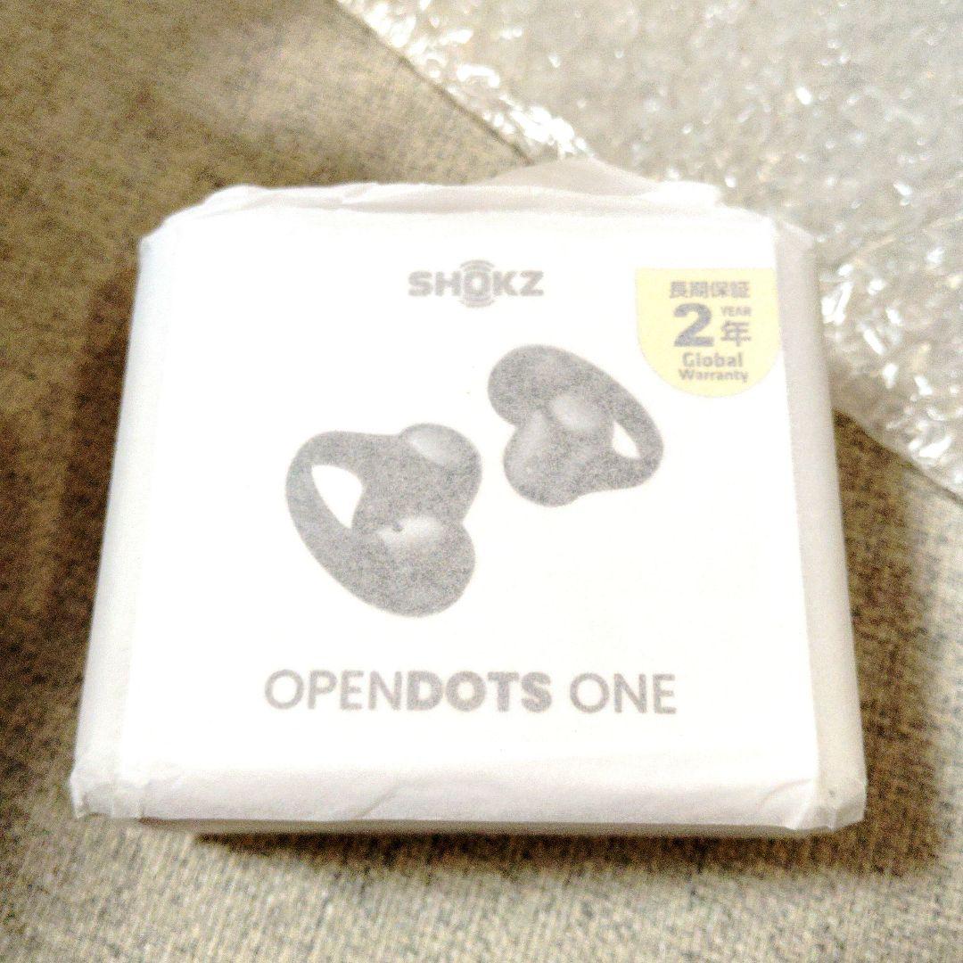 【新品未開封】 SHOKZ OPENDOTS ONE ブラック