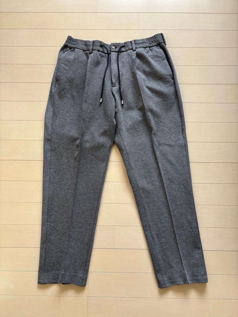 ジャブスアルキヴィオ 菅原靴店別注 ジャージー スラックス グレー 48