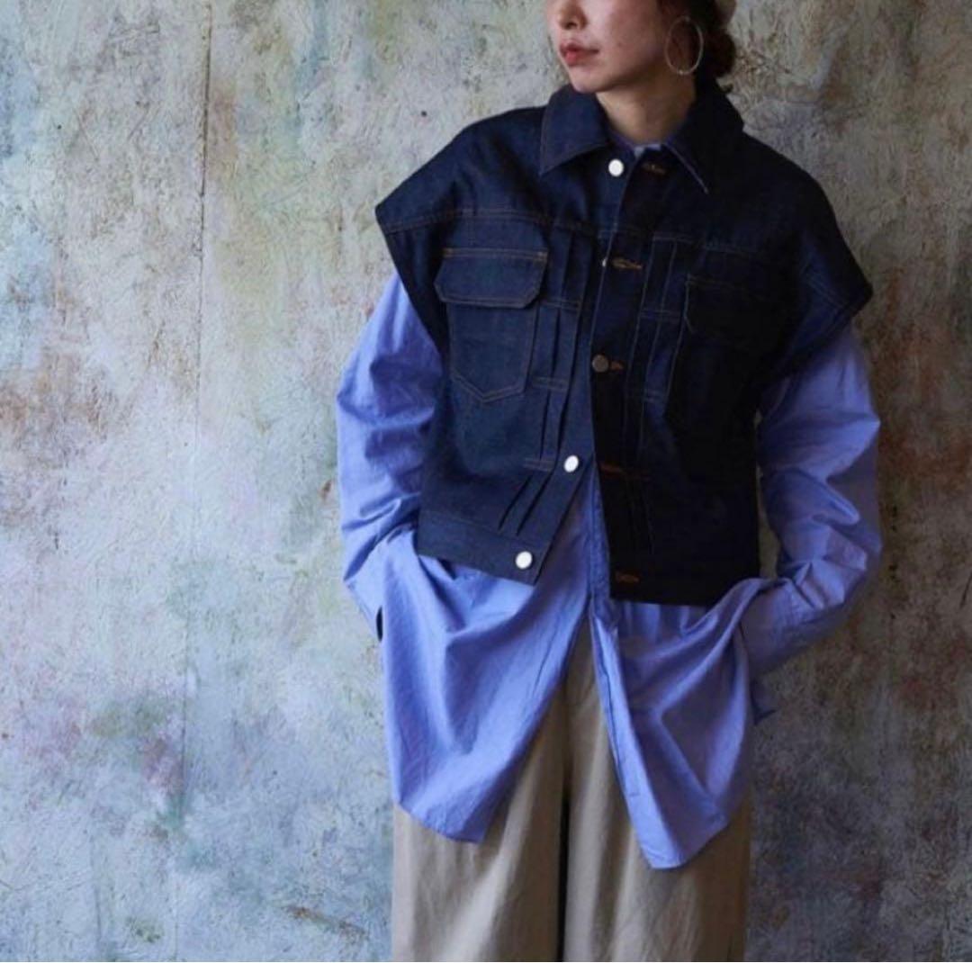 ジャケット・アウター oll Kyoto TARO DENIM VEST