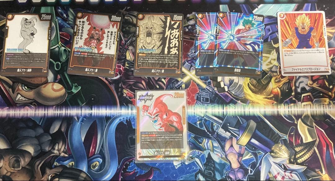 フュージョンワールド　魔人ブウ　デッキ パーツ付き