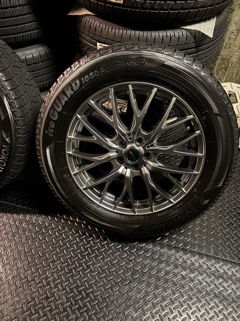 ◆送料込み◆ 225/60R17 中古スタッドスホイール4本 XV フォレスター