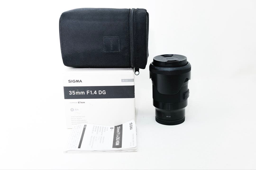 SIGMA 35mm F1.4 DG レンズ Lマウント 美品