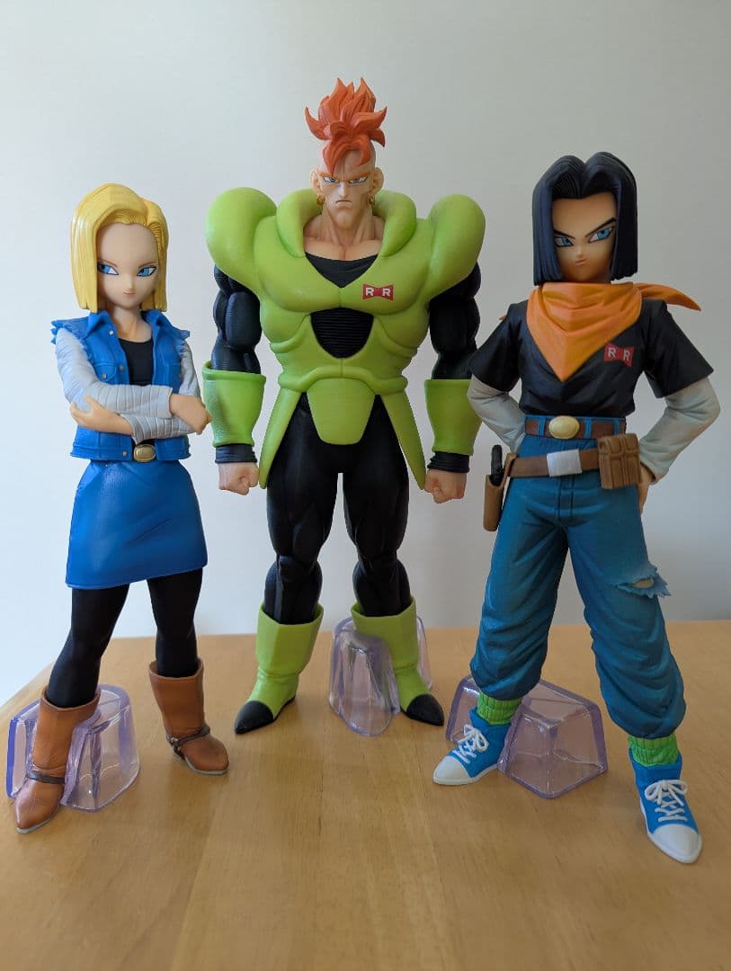 ドラゴンボール フィギュア 人造人間セット 16号 17号 18号 一番くじ