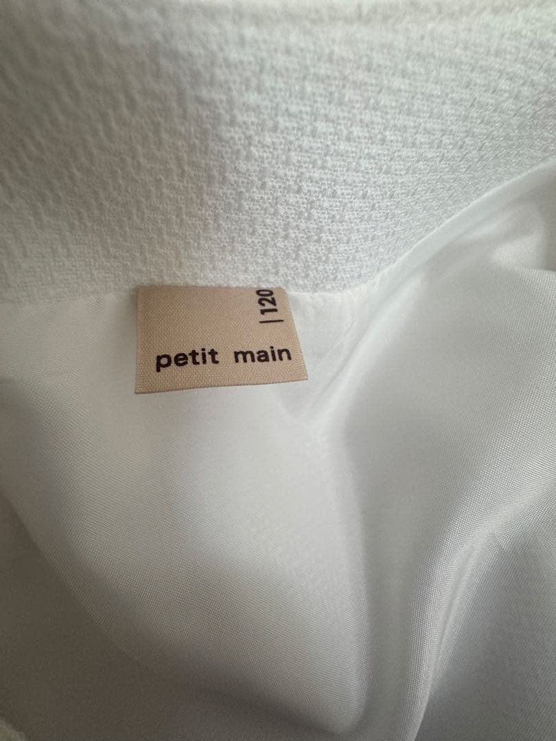 卒園式、入学式薄紫用フラワー刺繍ドレスとジャケットpetitmain