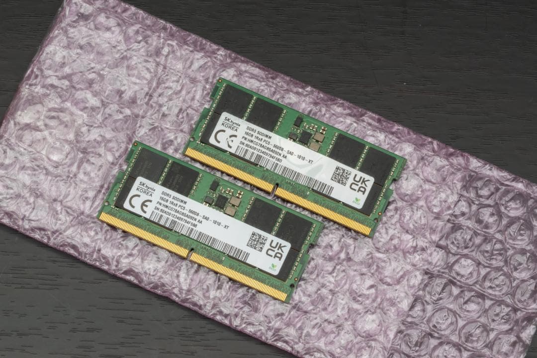SK hynix DDR5-5600 SODIMM 16GB×2 32GB