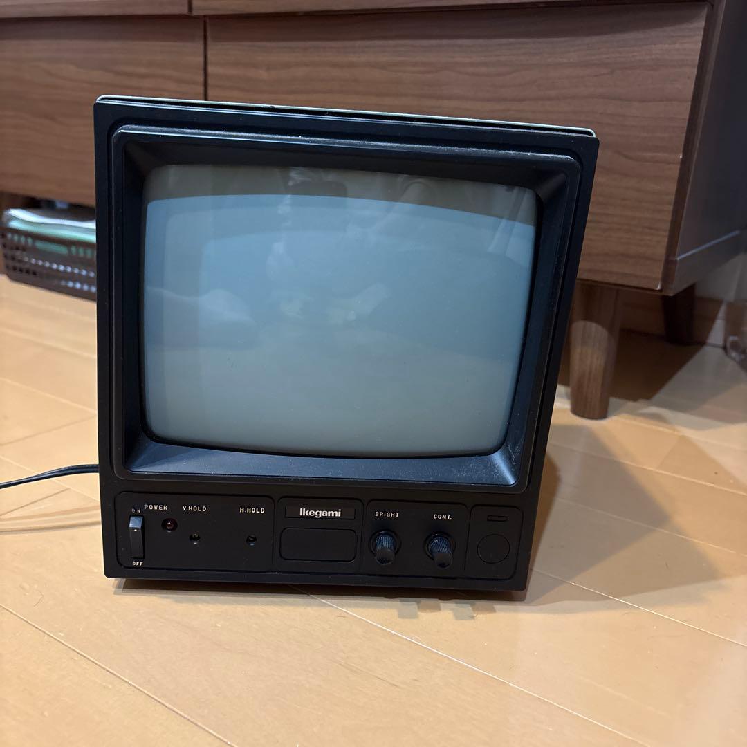 ブラウン管モニター　アンティーク　昭和