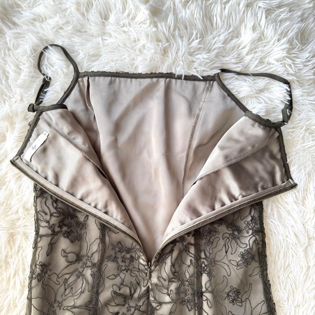 【新品未使用】Lejaレジャ　マーメイドキャミワンピース　カーキ　Mサイズ