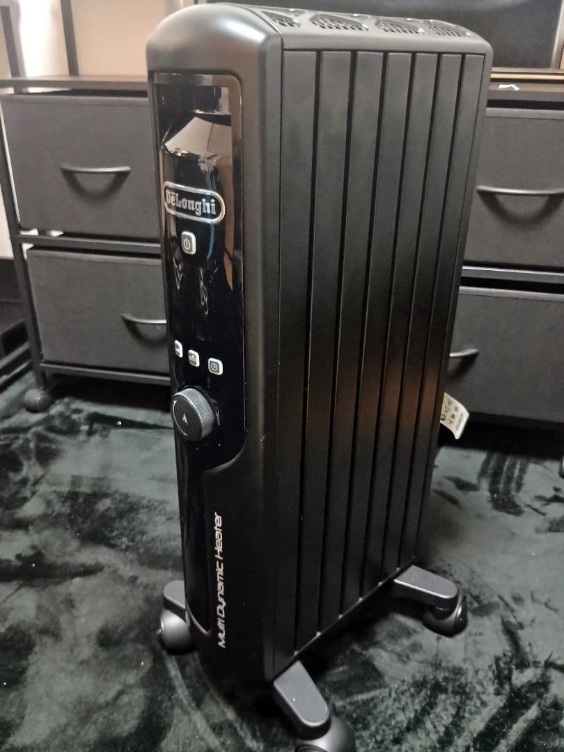 格安美品　DeLonghi MDHU09-PB オイルヒーター　リモコン欠品