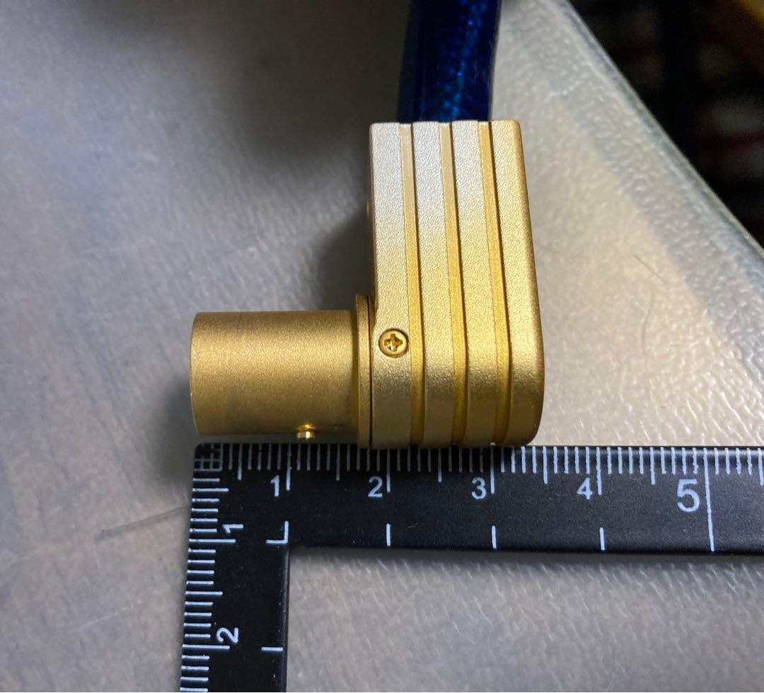 オルトフォン フォノケーブル 5ピン　L型