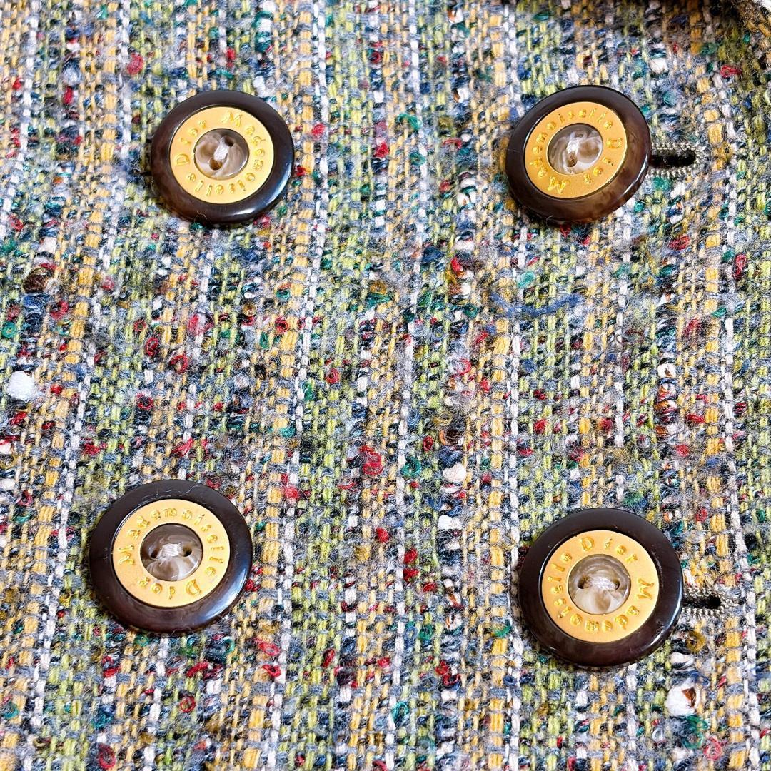 Mademoiselle Dior マドモアゼルディオール ツイード シルク混