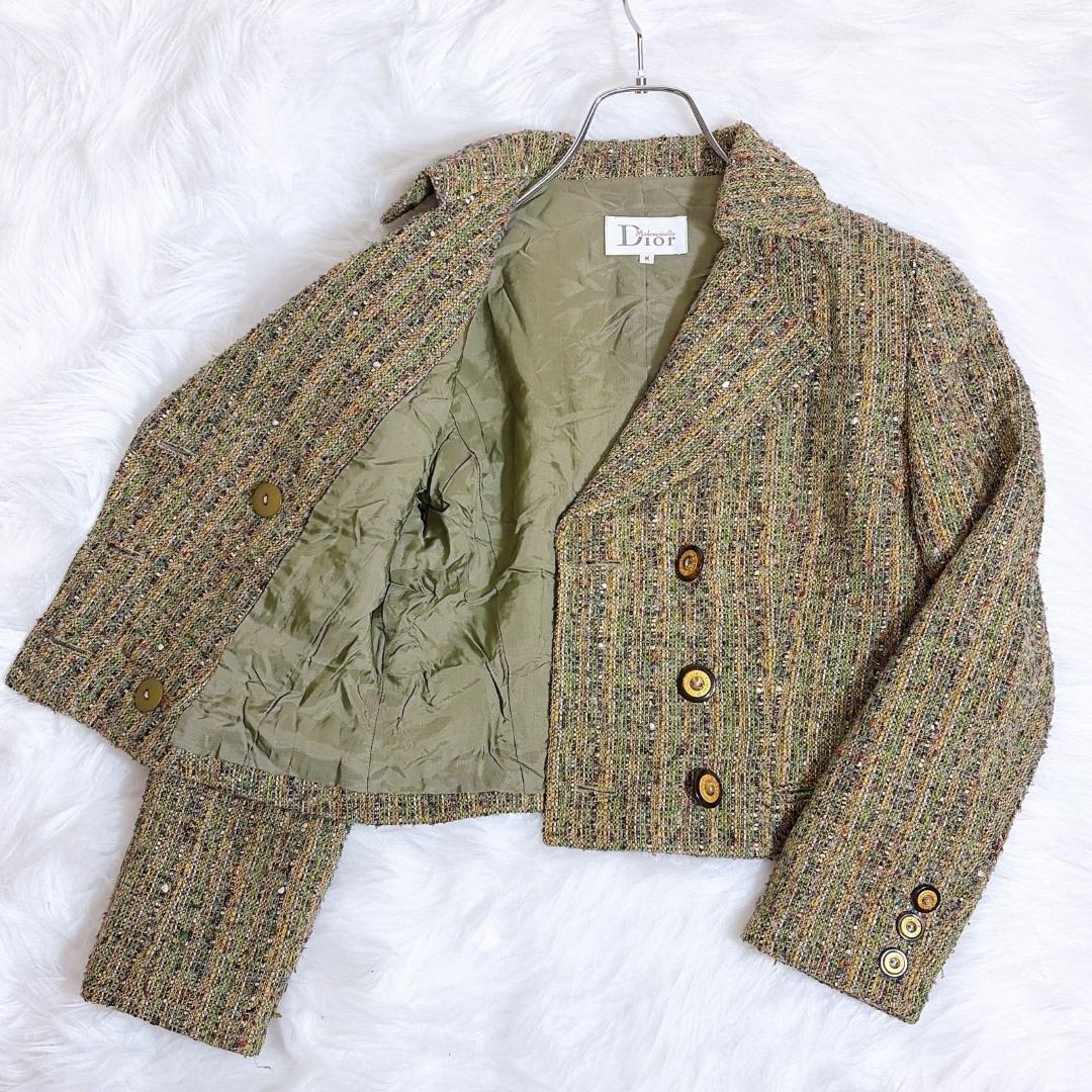 Mademoiselle Dior マドモアゼルディオール ツイード シルク混