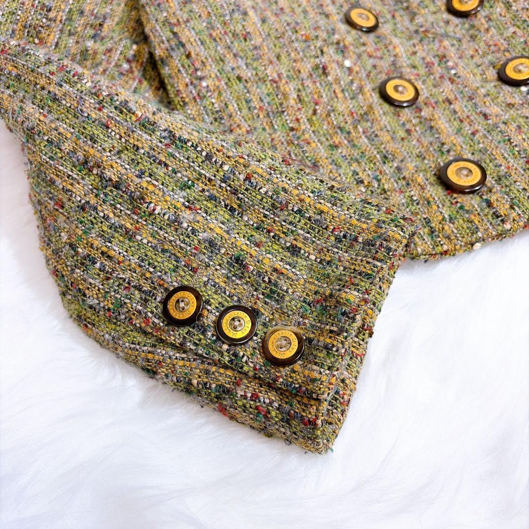 Mademoiselle Dior マドモアゼルディオール ツイード シルク混