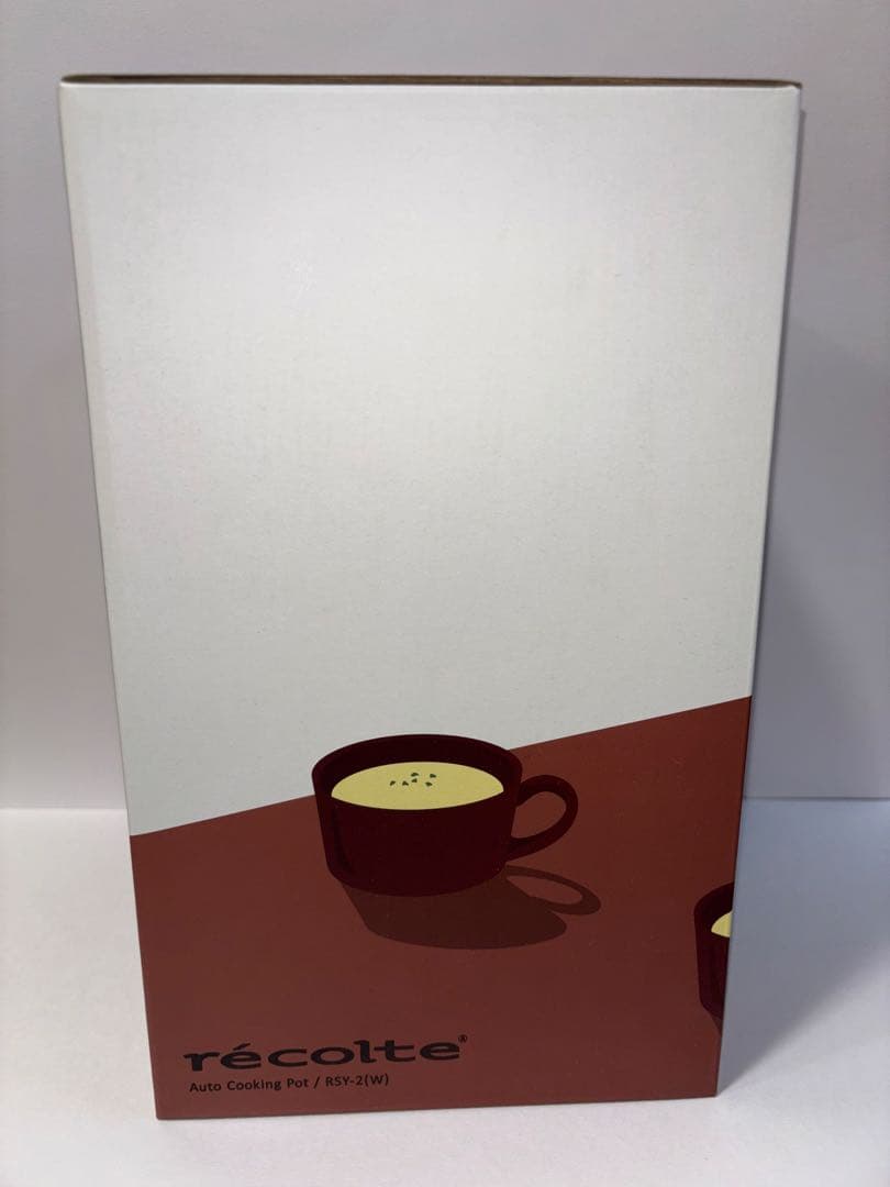 新品未使用　レコルト 自動調理ポット RSY-2 クリームホワイト