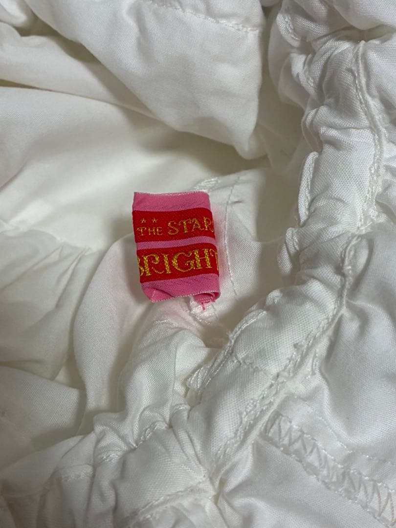 BABY Maison de Petite Rubanマザーボンネット　白x黒